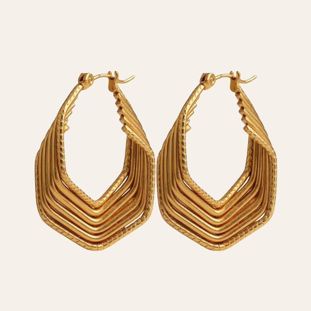 Royale Crest Hoops