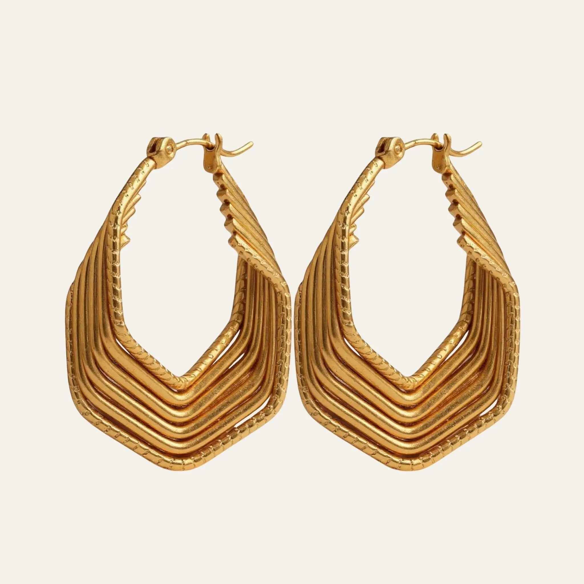 Royale Crest Hoops