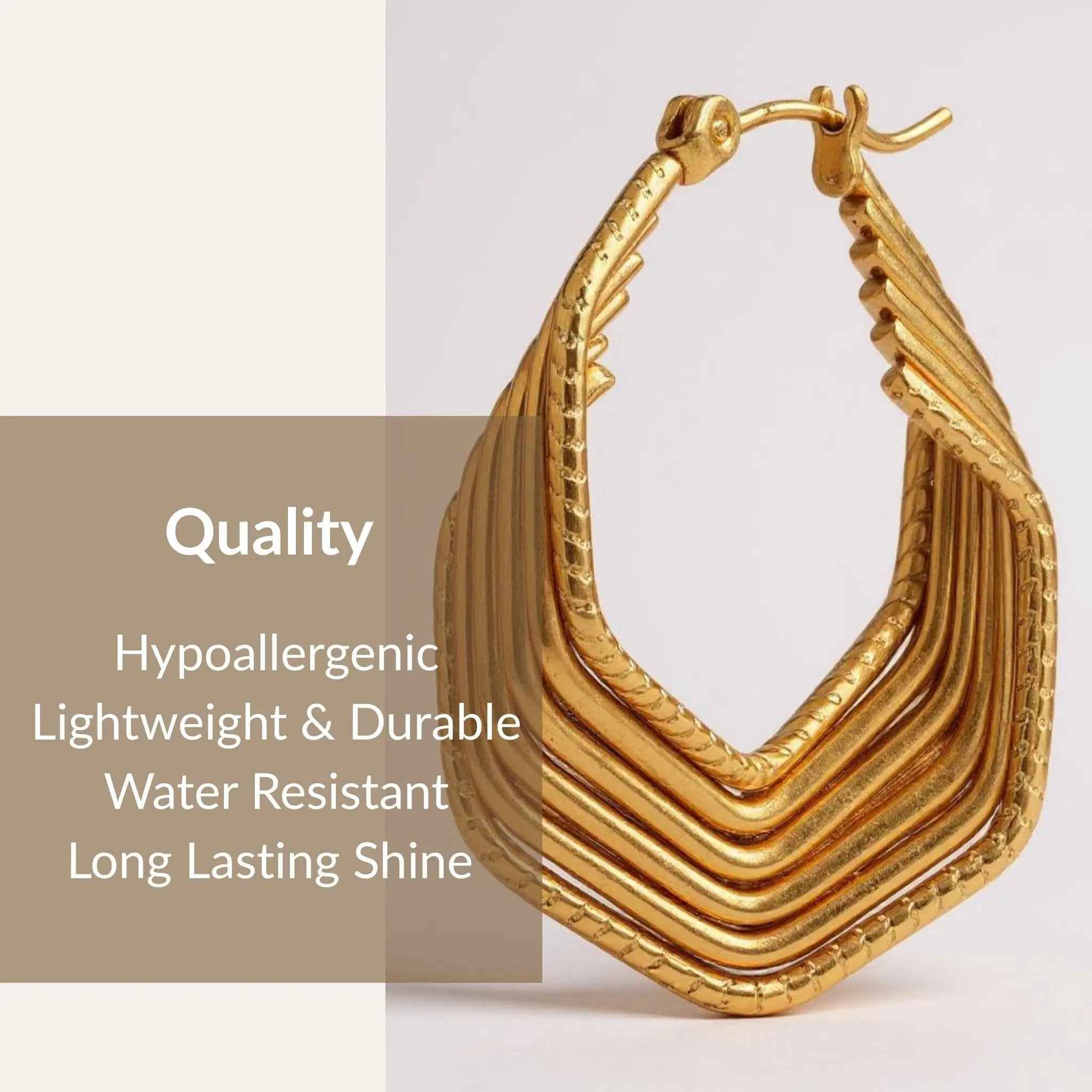 Royale Crest Hoops