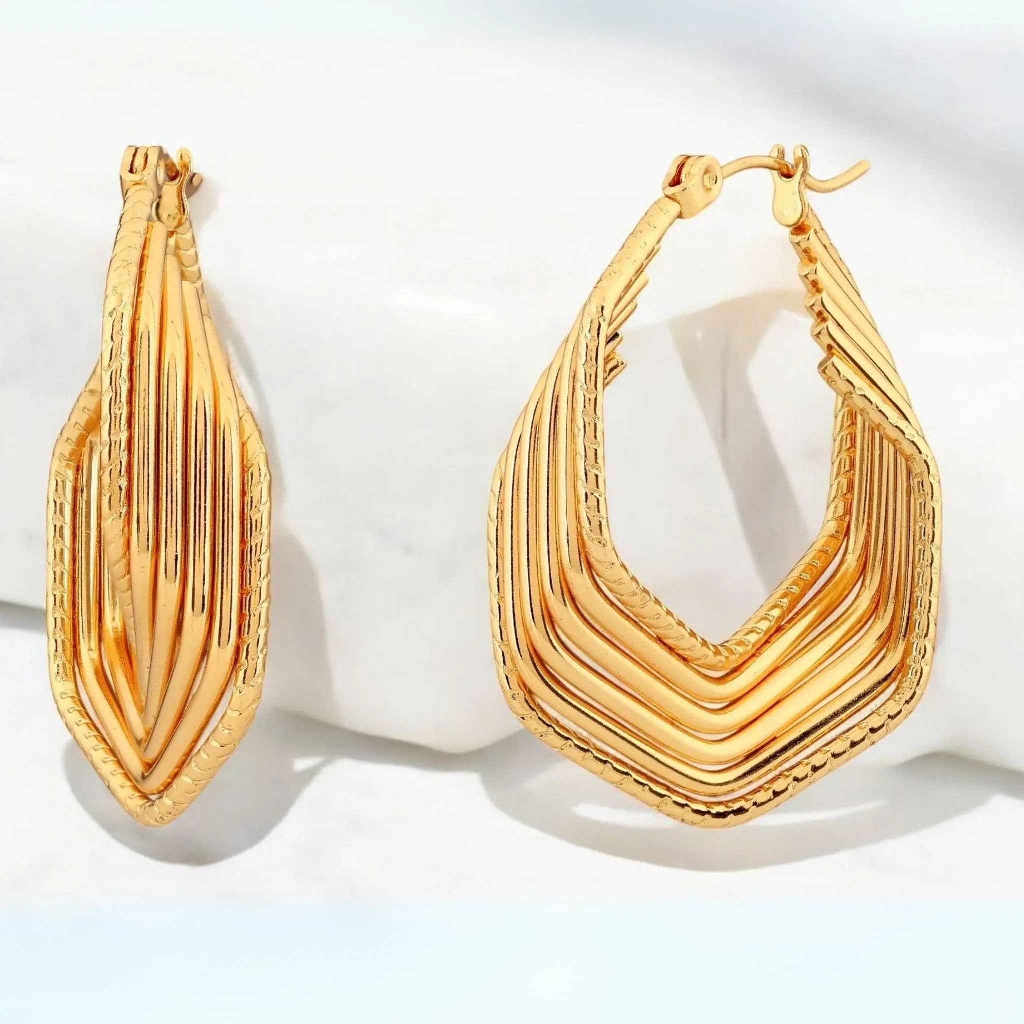 Royale Crest Hoops