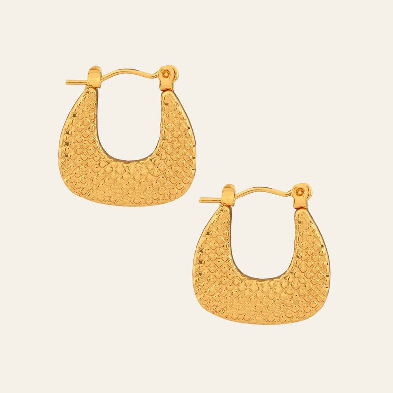 Imperial Crest Hoops