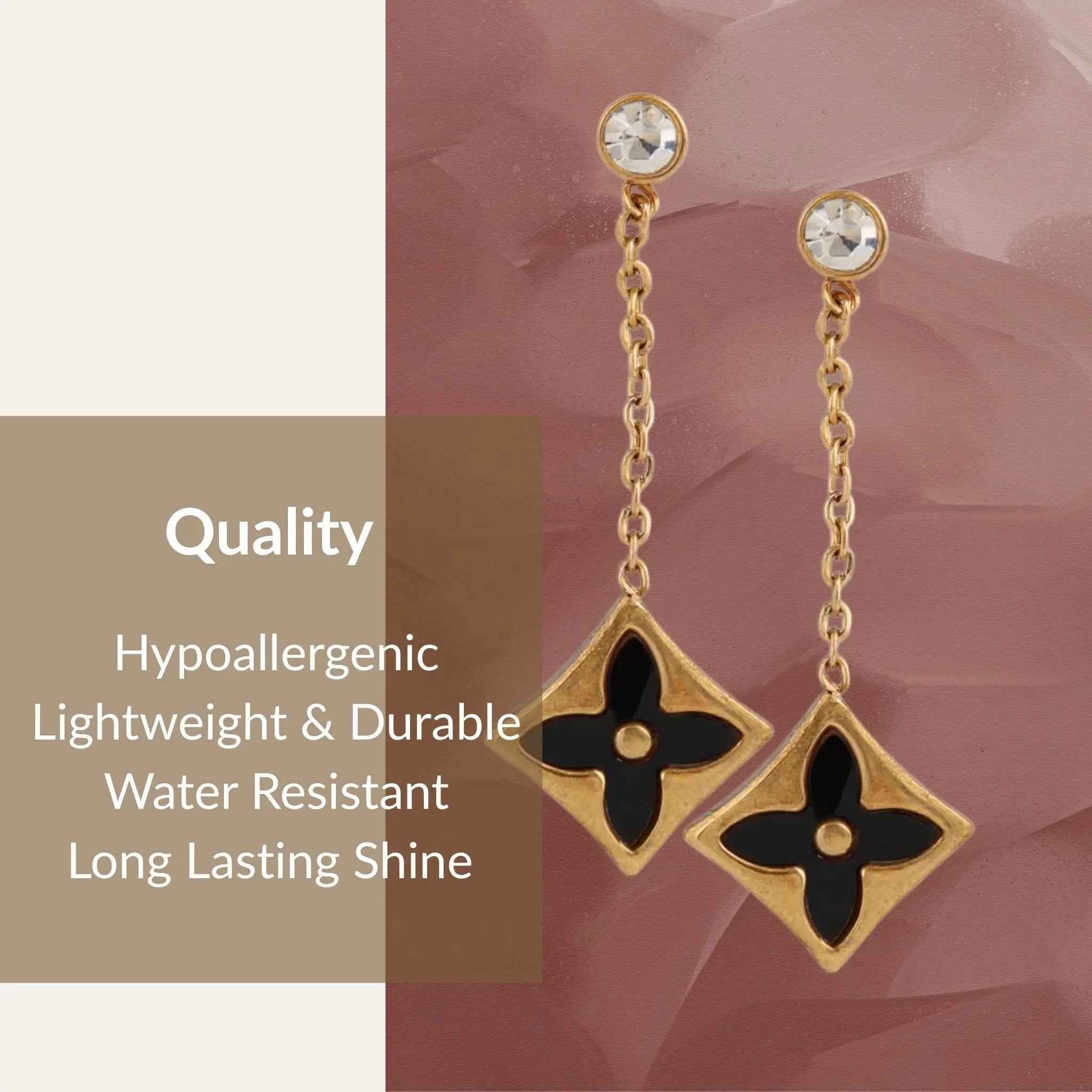 Noir Luxe Danglers