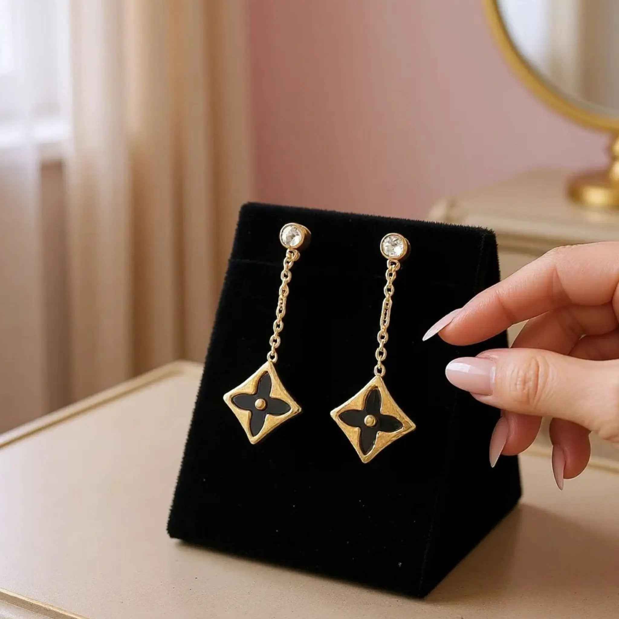 Noir Luxe Danglers