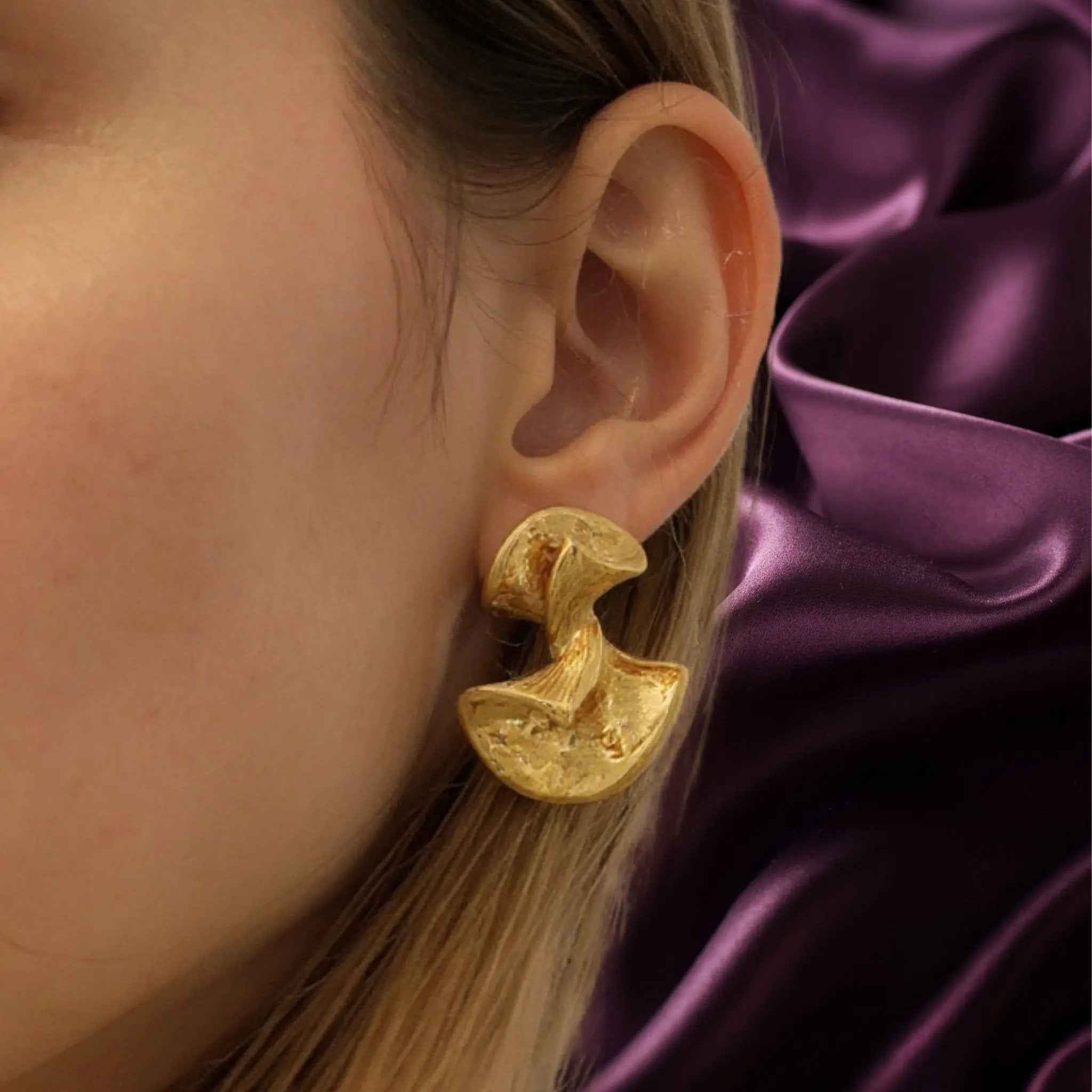 Liquid Gold Studs
