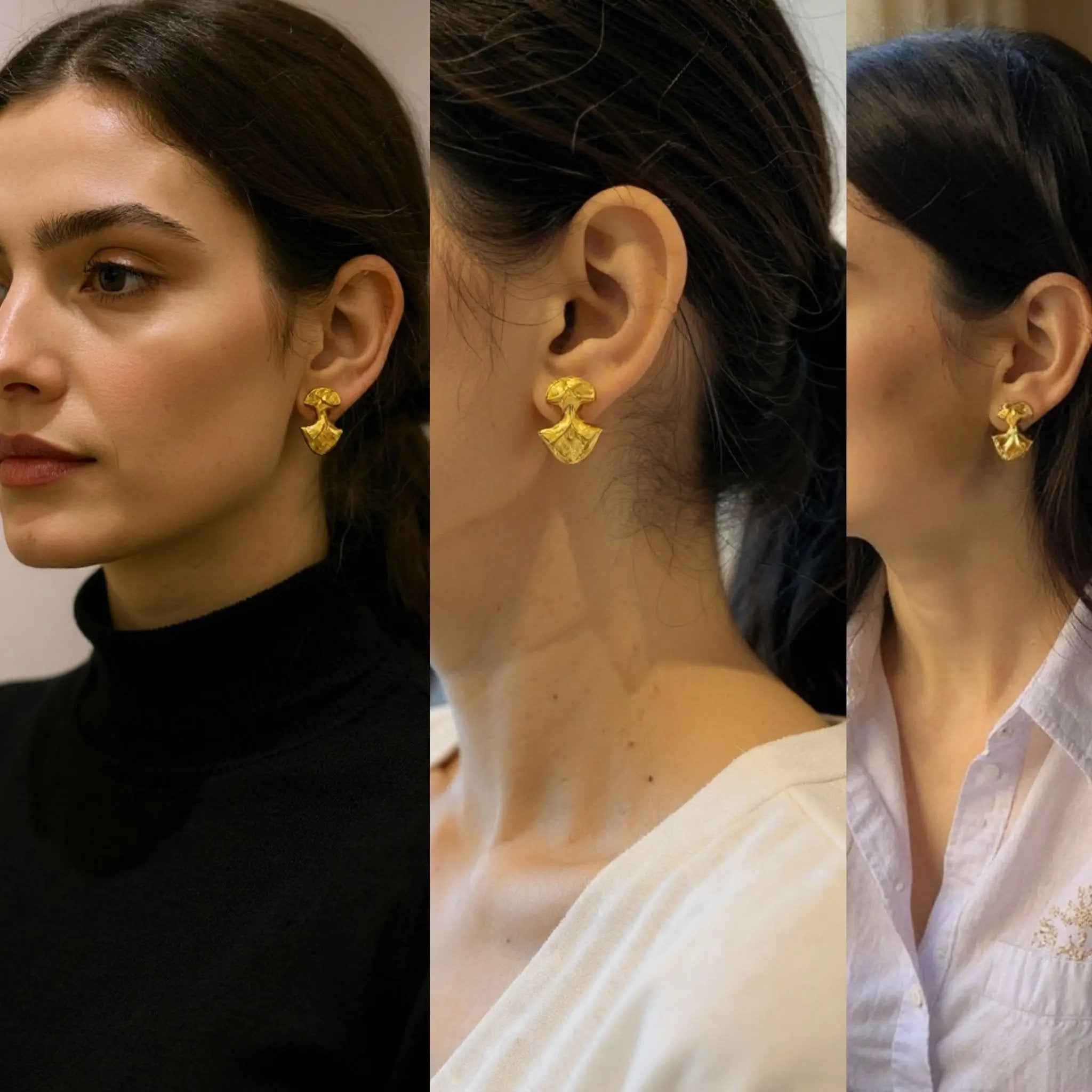 Liquid Gold Studs