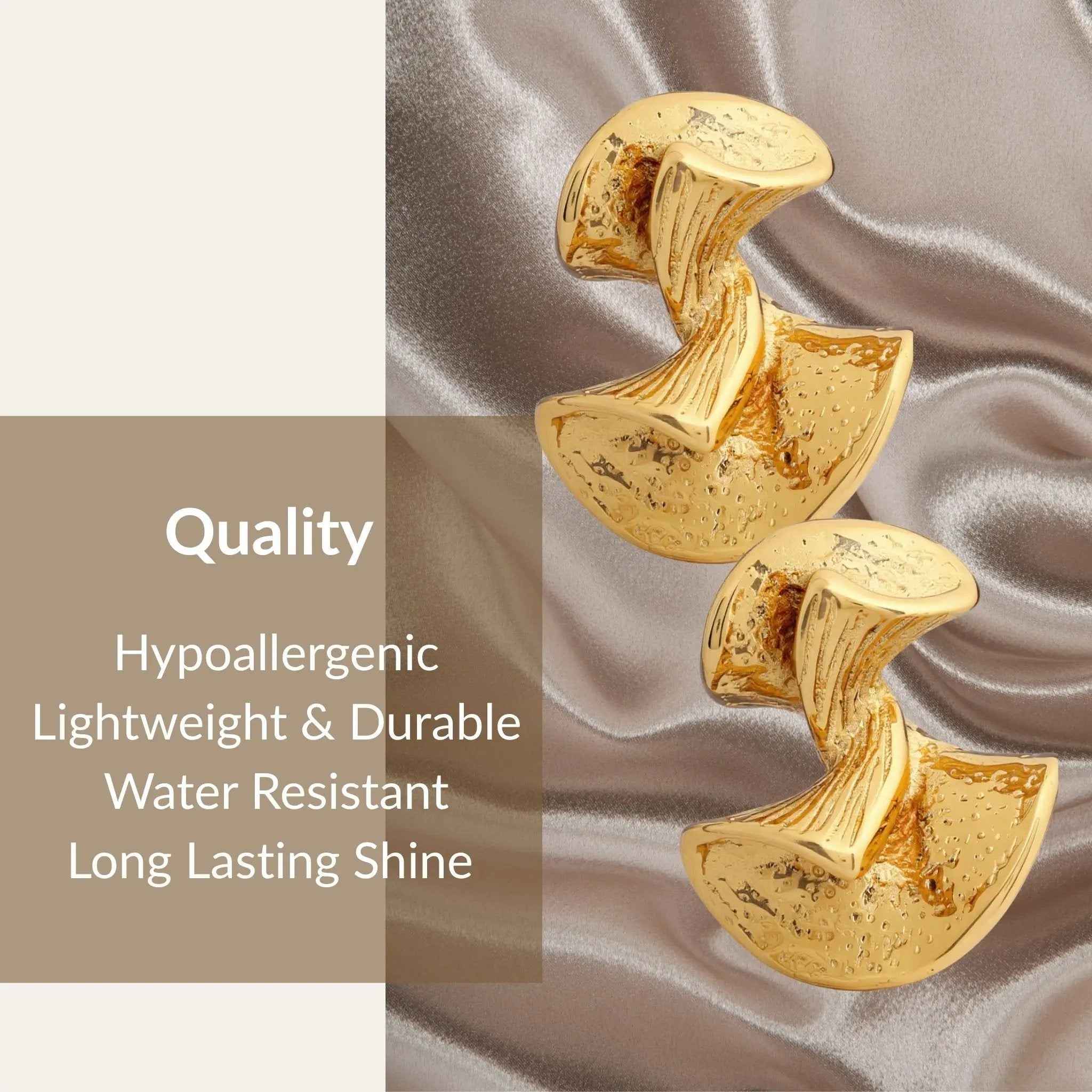 Liquid Gold Studs