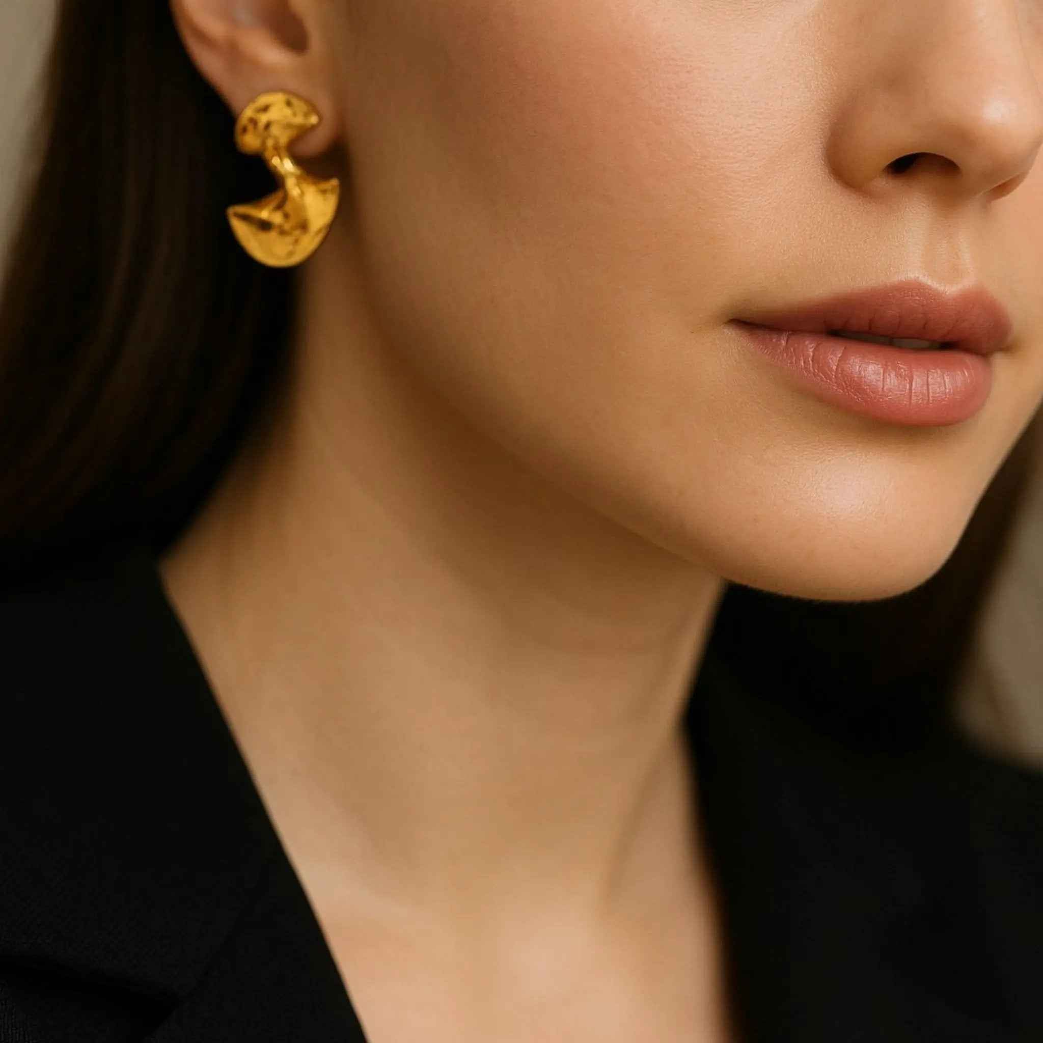 Liquid Gold Studs