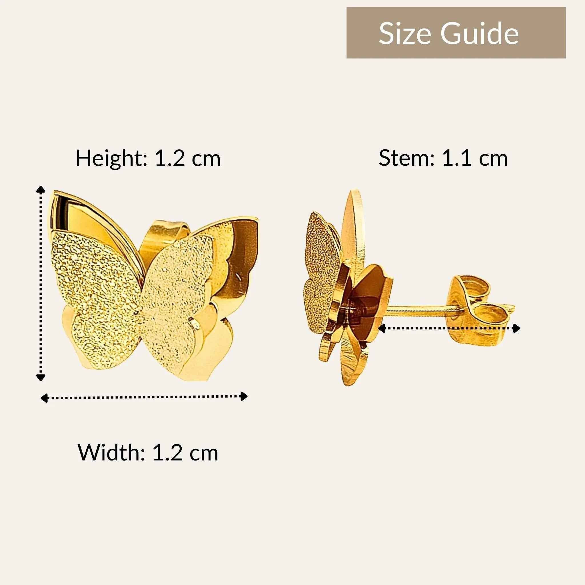 Papillon Glow Studs