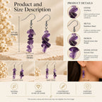 Amethyst Lilac Earrings N3VO