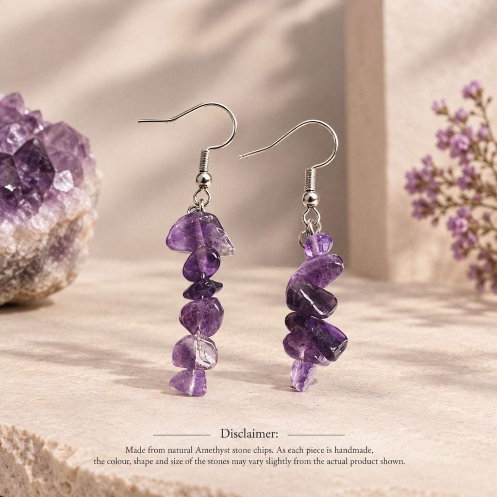 Amethyst Lilac Earrings N3VO