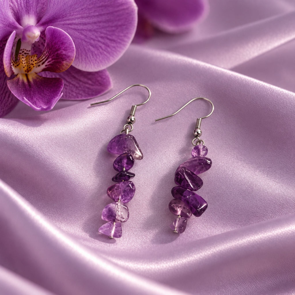 Amethyst Lilac Earrings N3VO