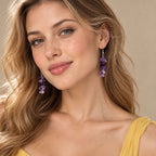 Amethyst Lilac Earrings N3VO