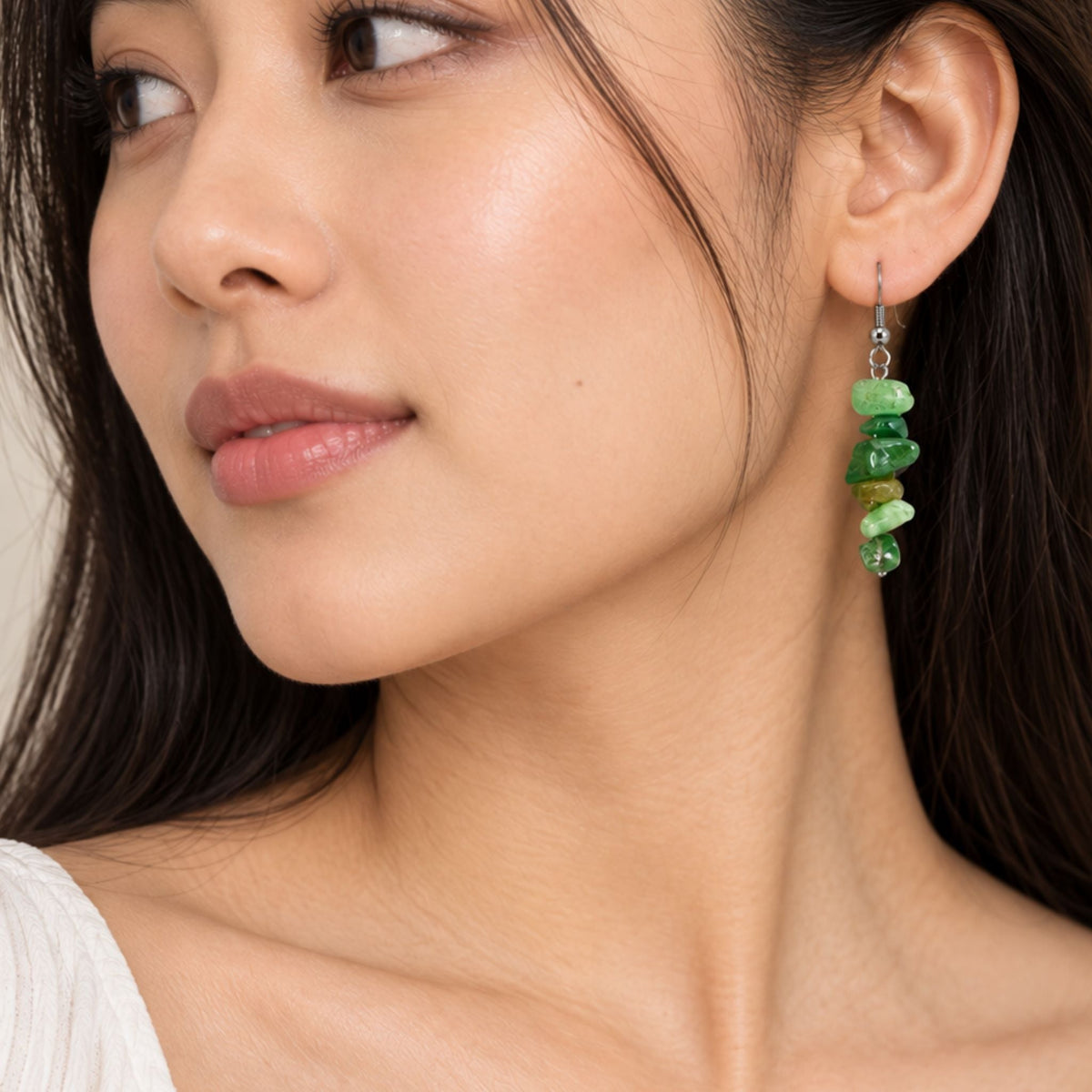 Aventurine Forest Earrings N3VO