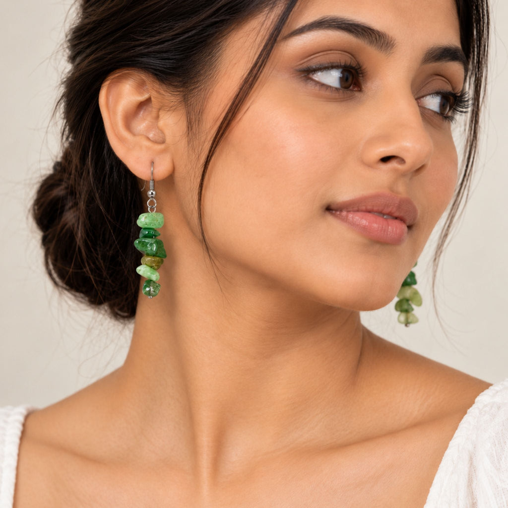 Aventurine Forest Earrings N3VO