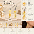 Citrine Honeydew Earrings N3VO