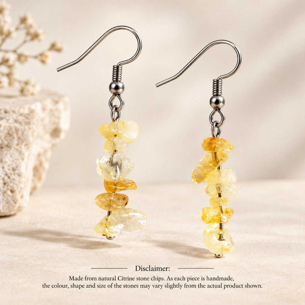 Citrine Honeydew Earrings N3VO