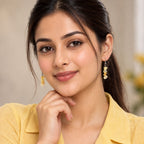 Citrine Honeydew Earrings N3VO