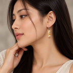 Citrine Honeydew Earrings N3VO