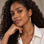 Citrine Honeydew Earrings N3VO