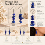 Lapis Lazuli Bluetide Earrings N3VO