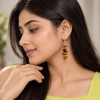 Tiger Eye Sienna Earrings N3VO