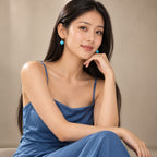 Cabochon Skyglass Earrings N3VO