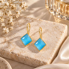 Cabochon Skyglass Earrings N3VO