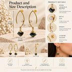 Labradorite Willow Earrings N3VO