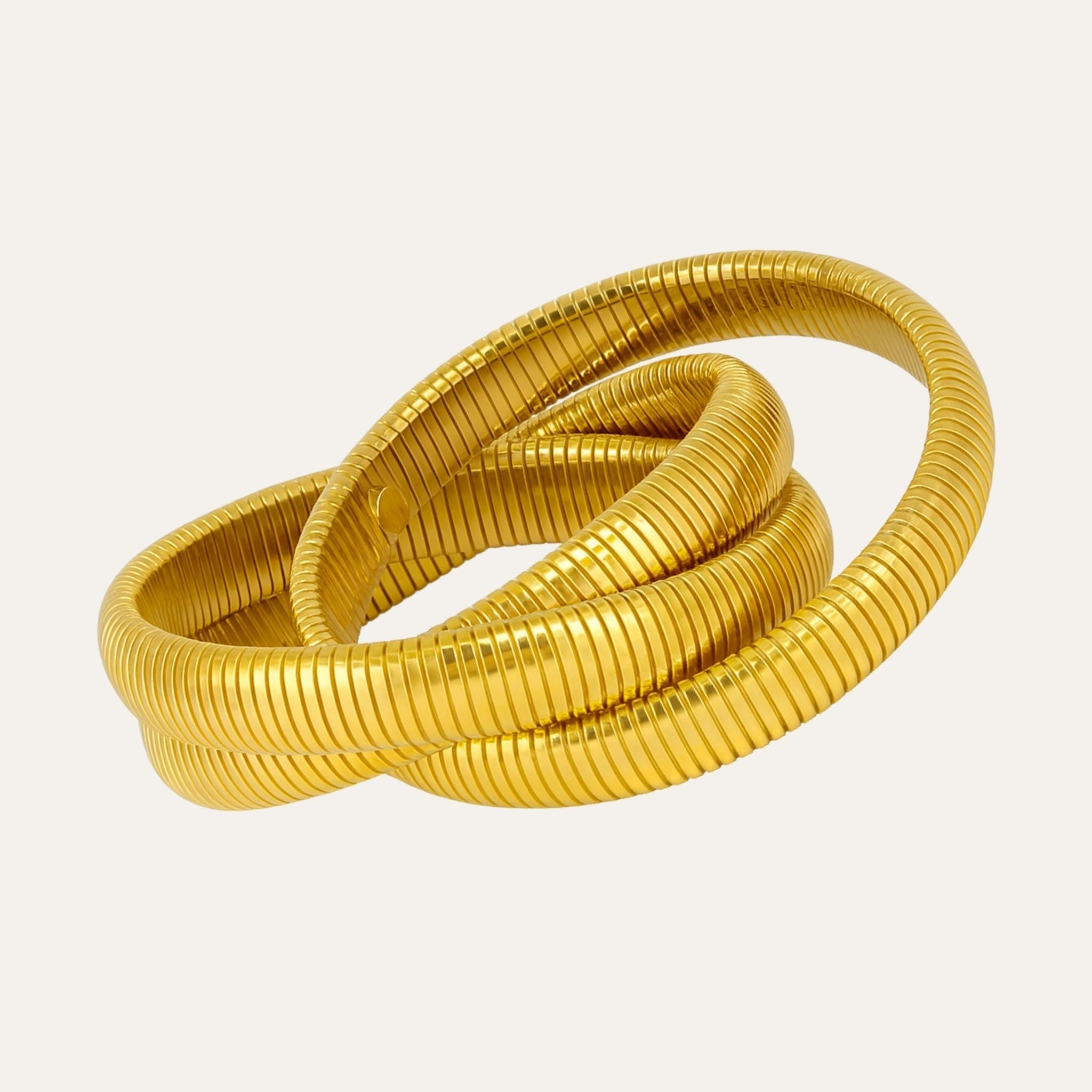 Bold Coiled Bangle N3VO