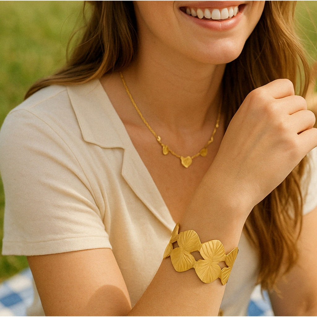 Cassia Leaf Bangle
