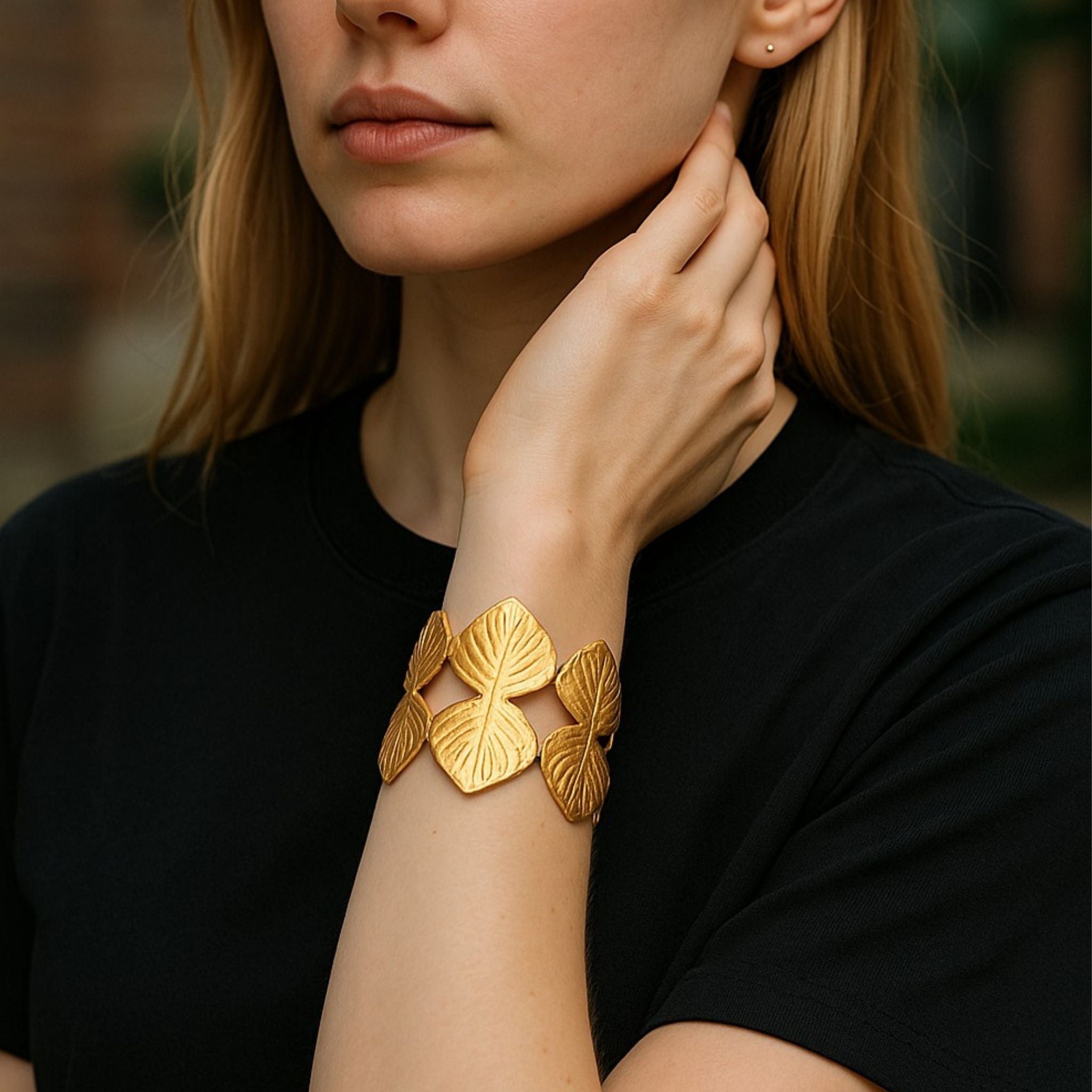 Cassia Leaf Bangle