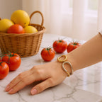 Dual-Tone Bangle