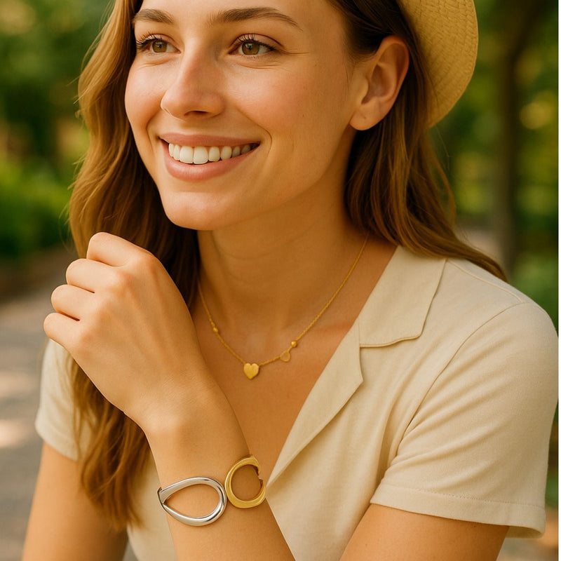 Dual-Tone Bangle