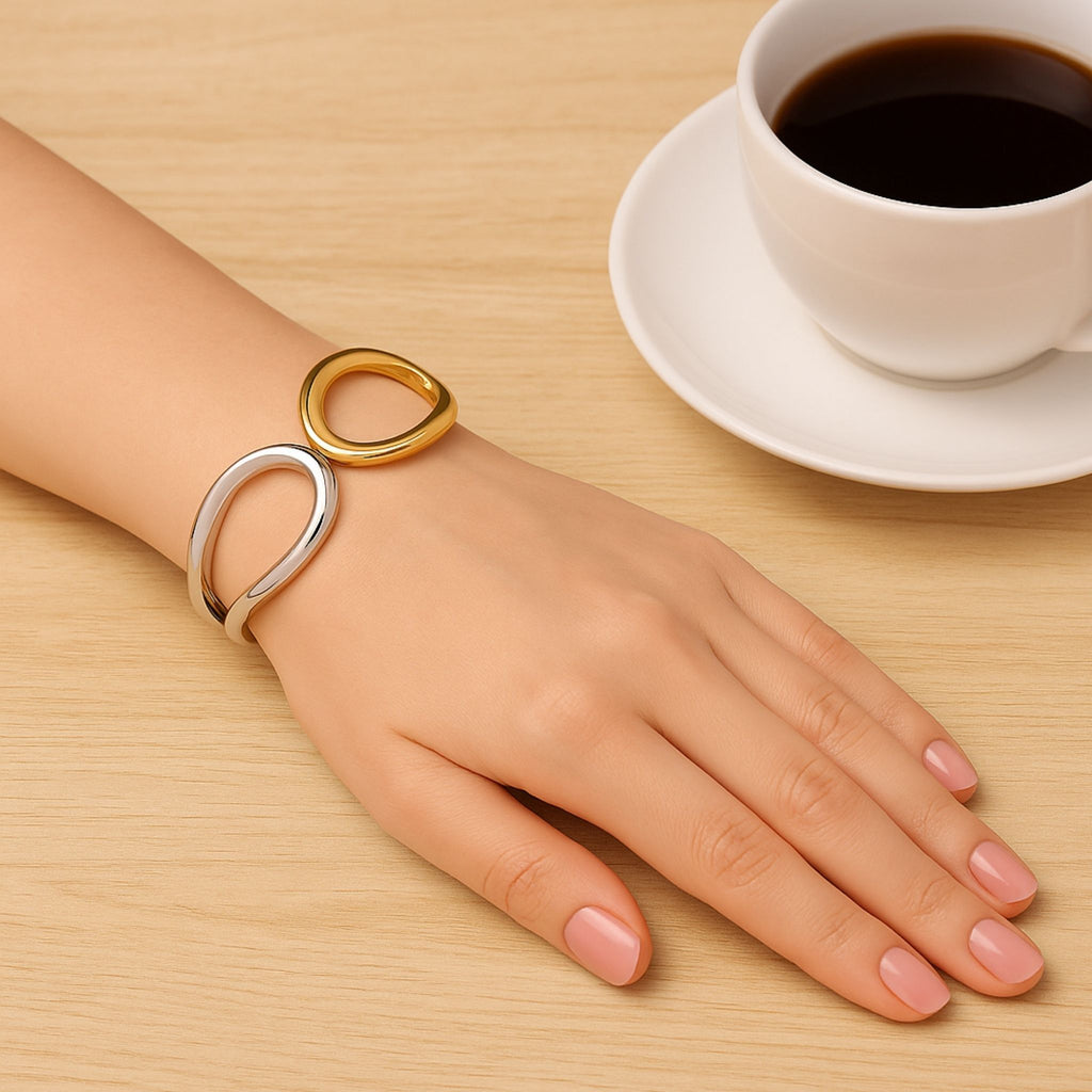 Dual-Tone Bangle