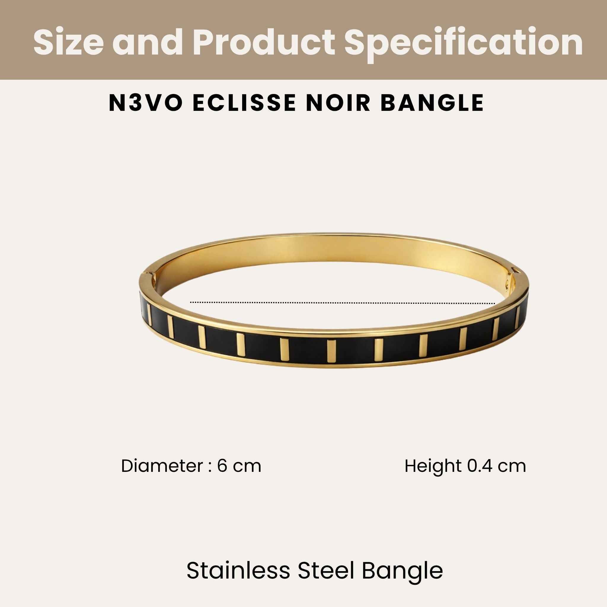 Eclisse Noir Bangle N3VO