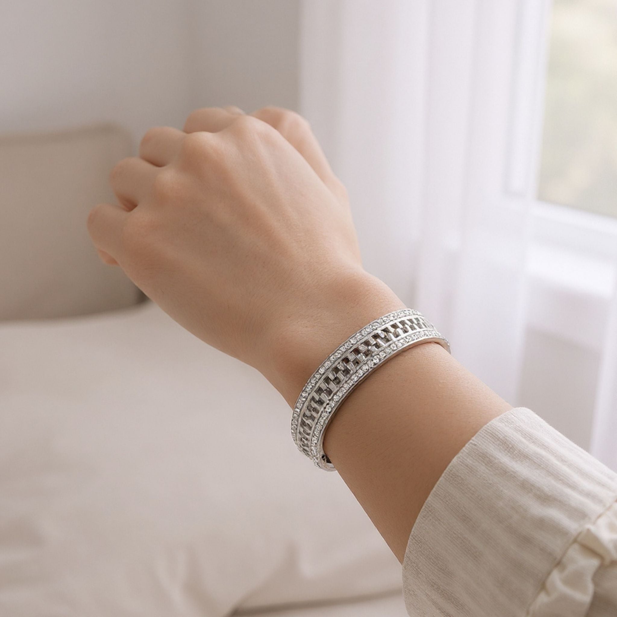 Luxe Zipper Bangle N3VO