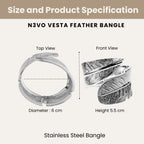 Vesta Feather Bangle N3VO