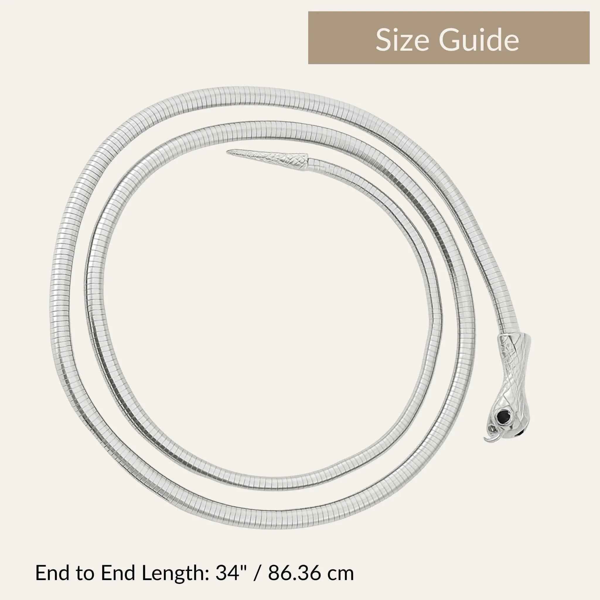 Viperia Snake Necklace