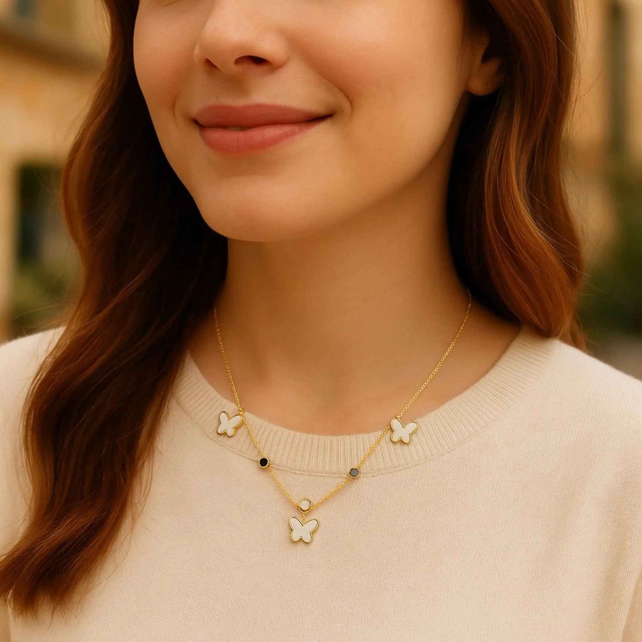 Papillon Whisper Necklace