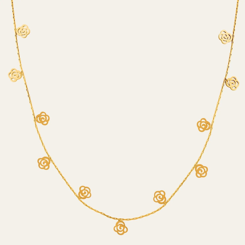 Rosette Whisper Necklace