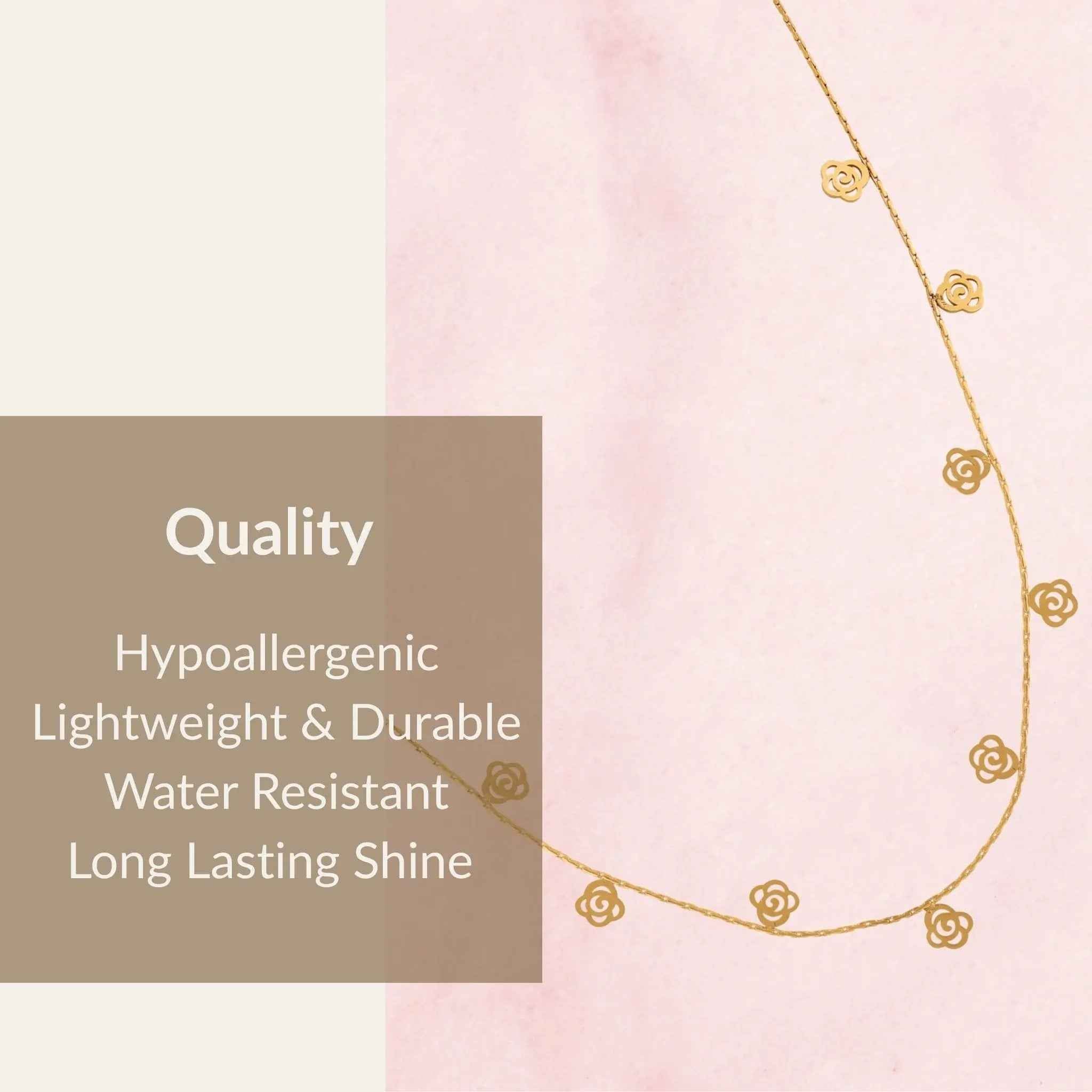 Rosette Whisper Necklace