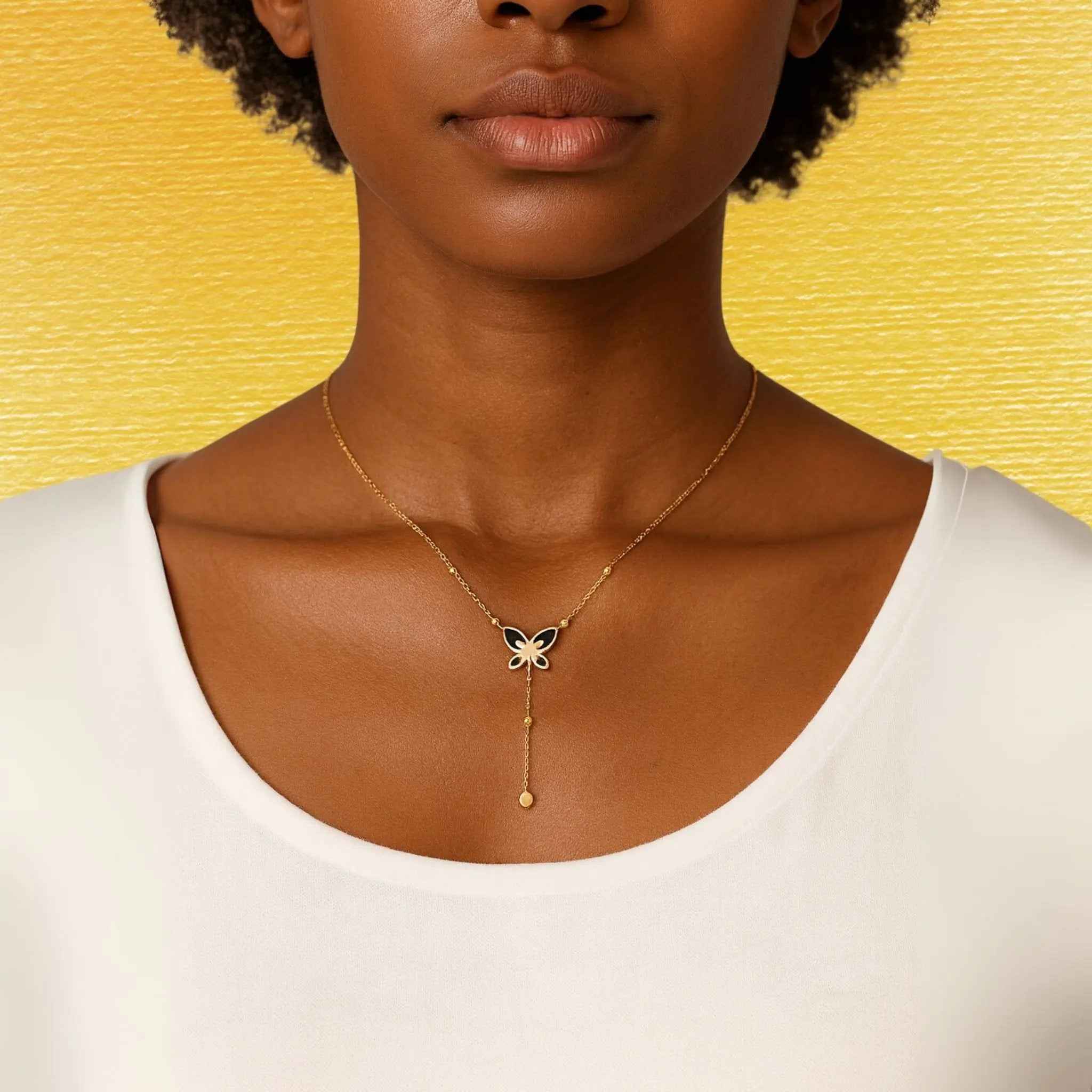 Noir Bloom Lariat
