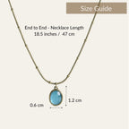 Azure Droplet Necklace N3VO