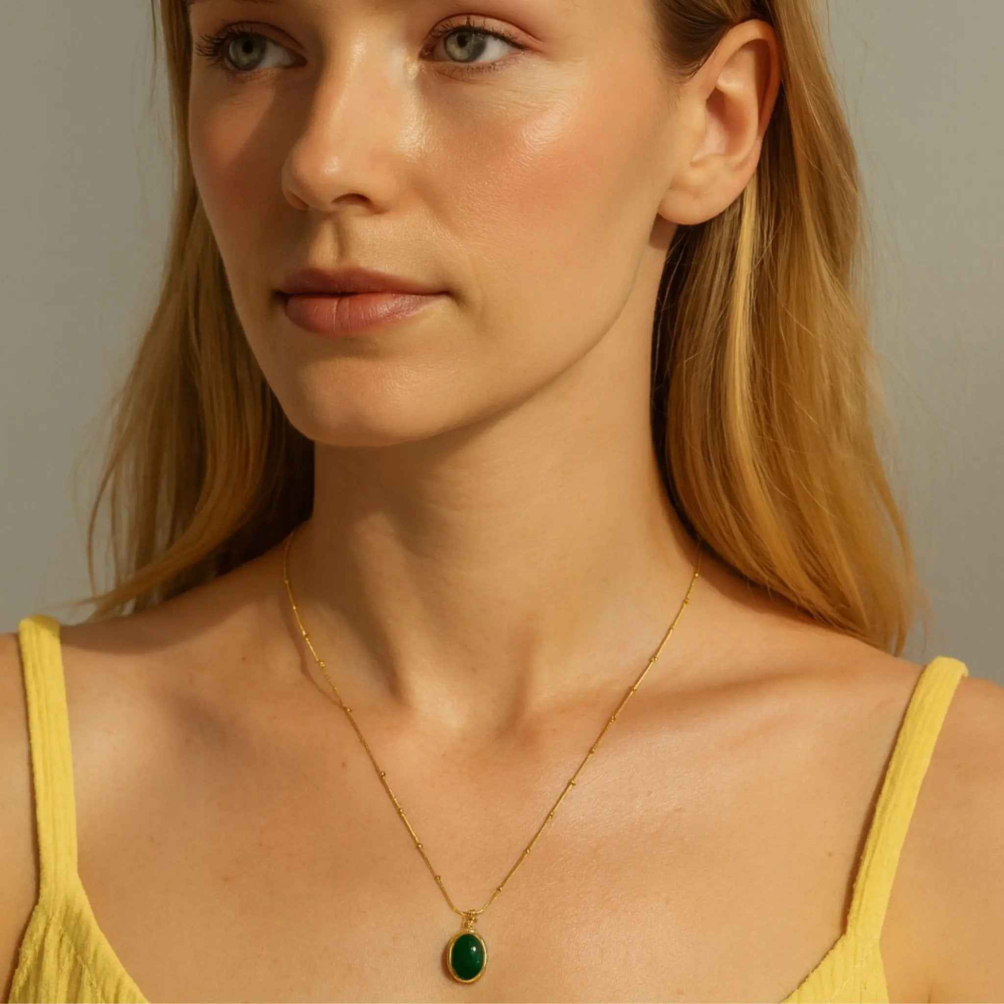 Emerald Haze Necklace