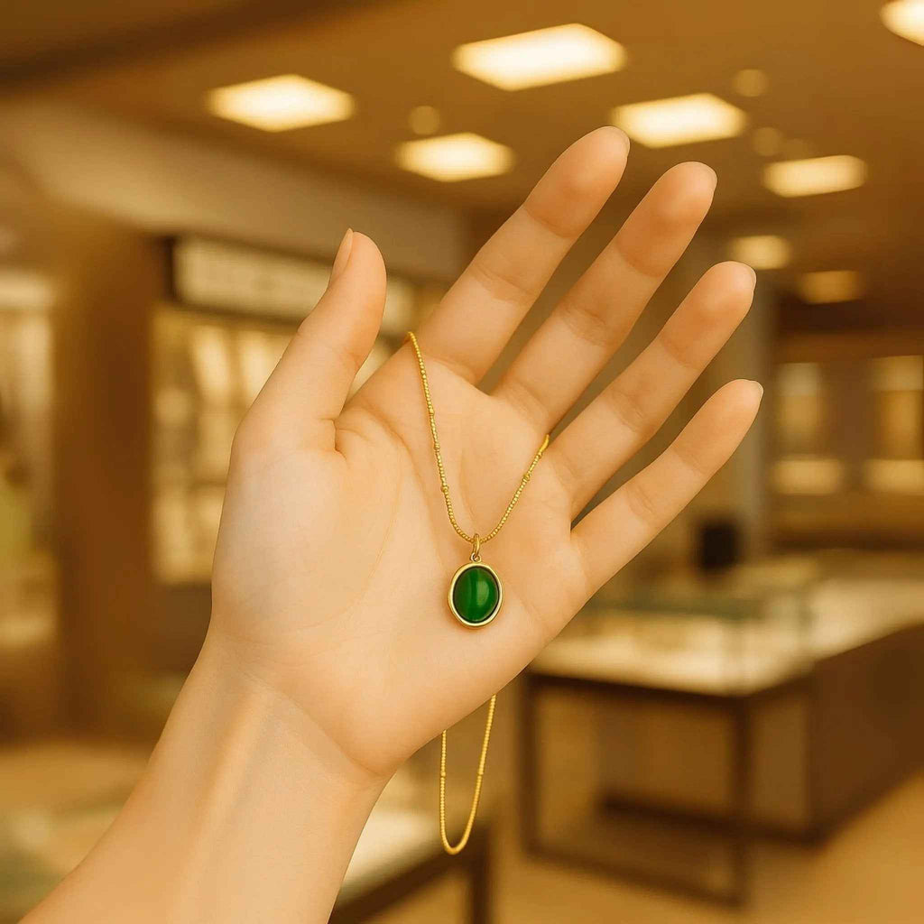 Emerald Haze Necklace