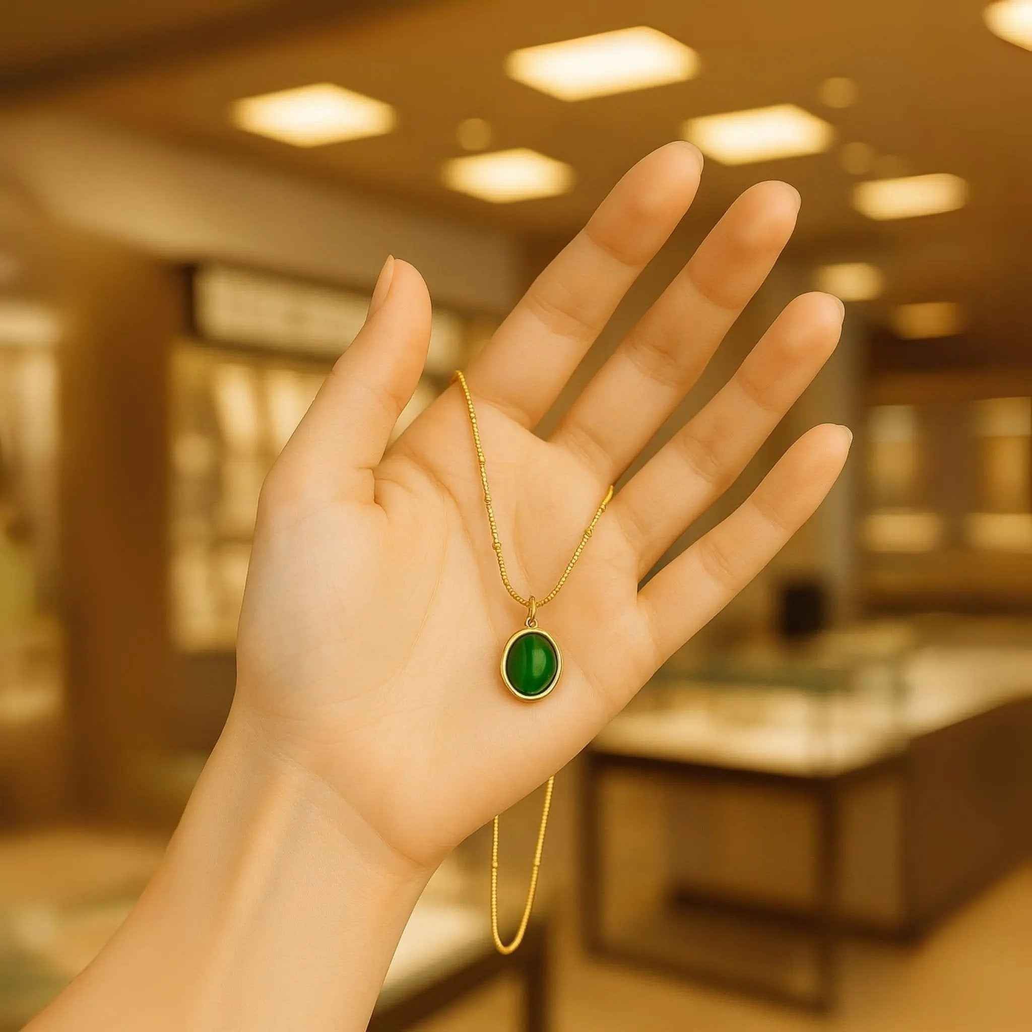 Emerald Haze Necklace