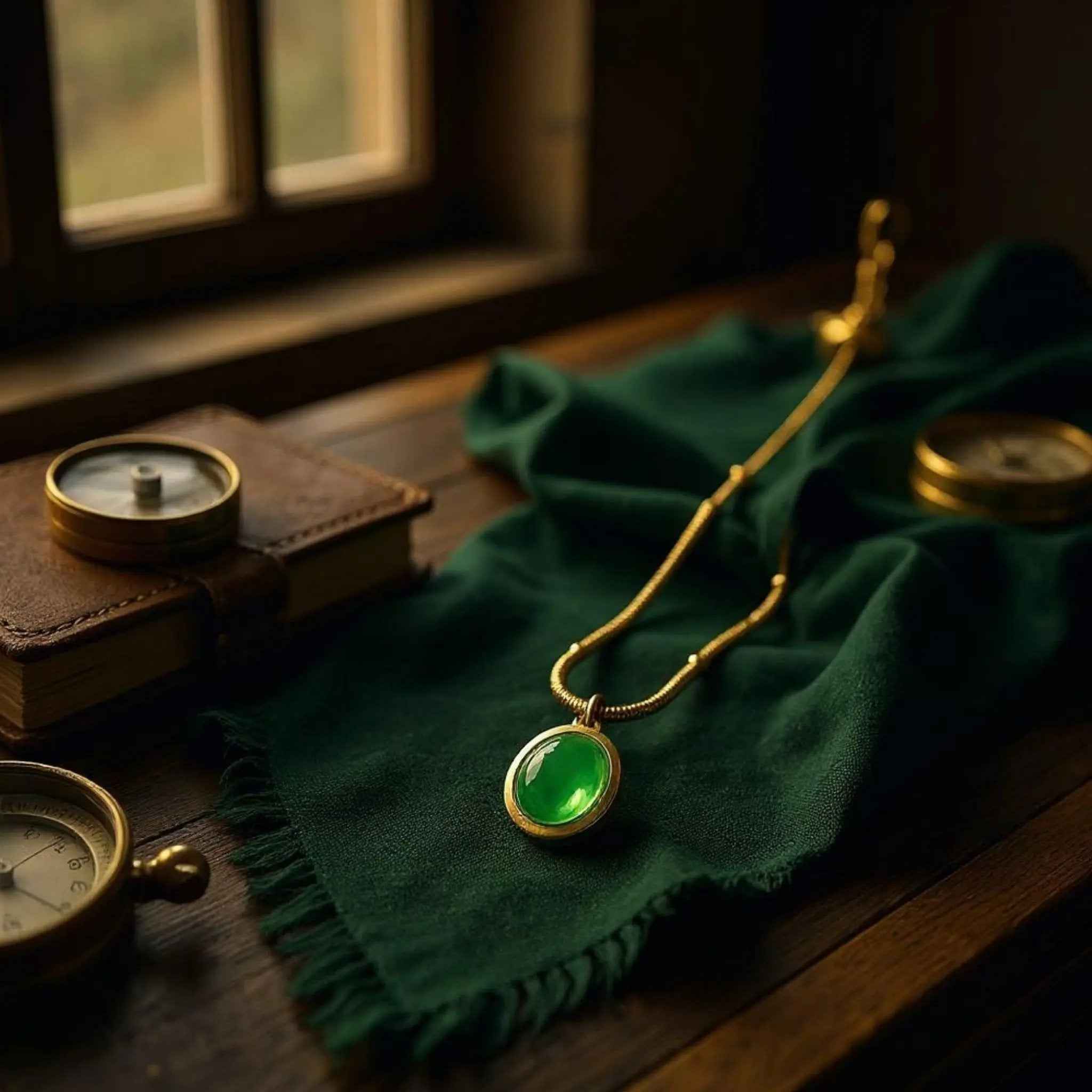 Emerald Haze Necklace