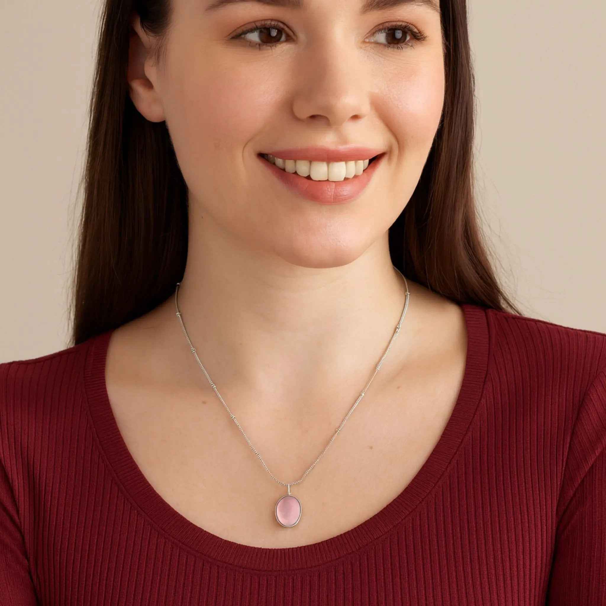 Rosewater Glow Necklace