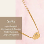 Golden Pebble Necklace