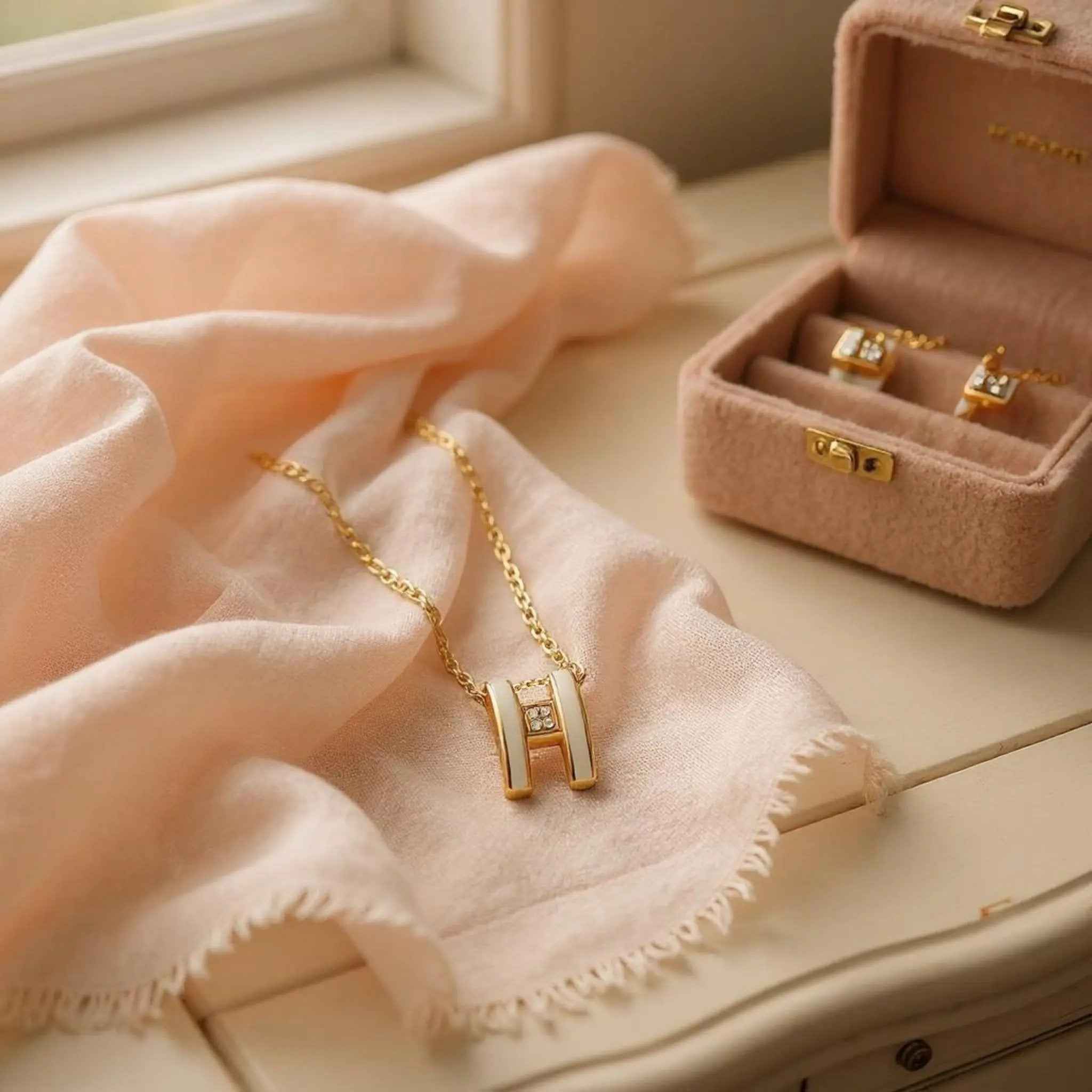 Embrace Ring Necklace